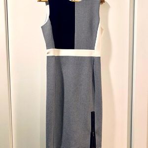 Judith & Charles — Alecia Dress [Black & White, size 8]